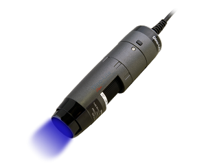 Dino-Lite Edge Plus AF4115T-GRFBY 1.3MP 10x-220x (excitation 480nm/570nm, emission: 510nm/610nm) (4 blue & 4 yellow LEDs), Wireless Ready